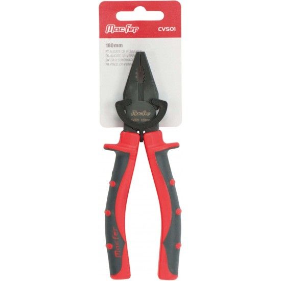 Alicate Cr-V uni. MacFer CVS01 180mm ref� 183.0002 MACFER
