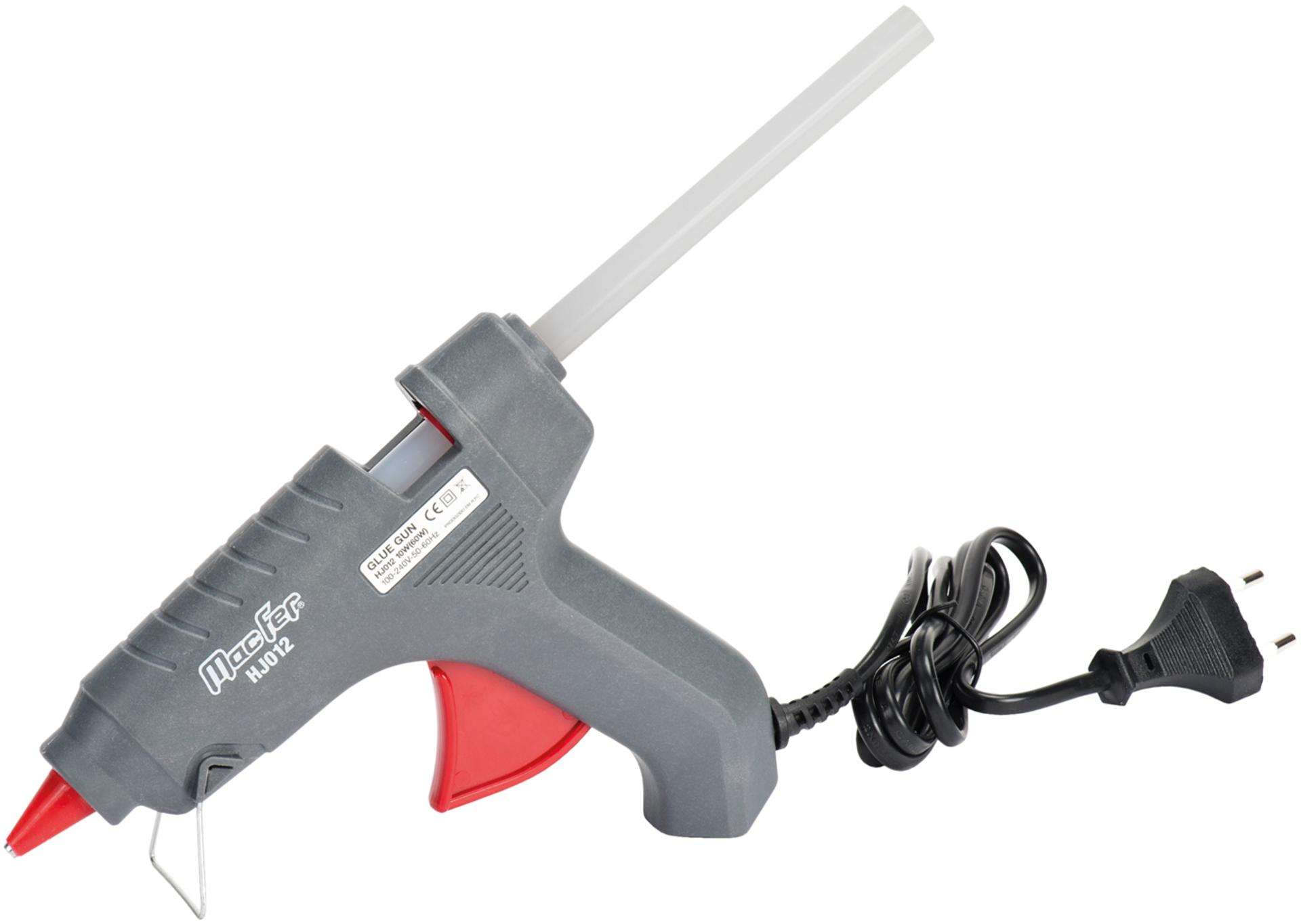 Pistola cola termofusível HJ012 60W 11,2mm refª 181.0002 Macfer
