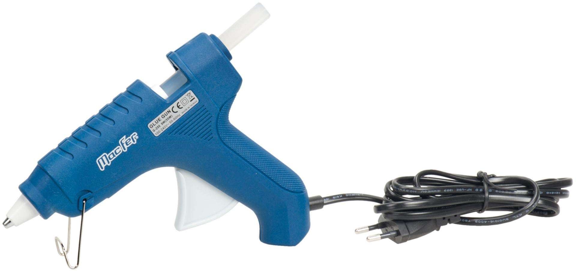 Pistola cola termofusível MacFer G-250 55W 11mm refª 181.0001 MACFER