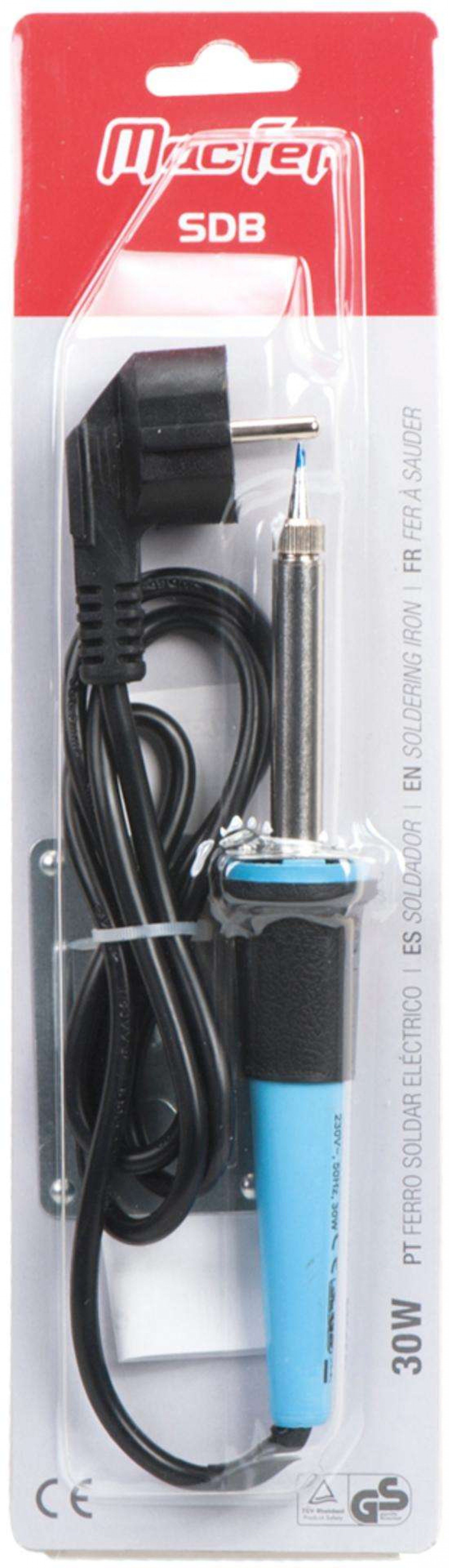 Ferro soldar elec. MacFer SDB-30 30W refª 180.0005 MACFER