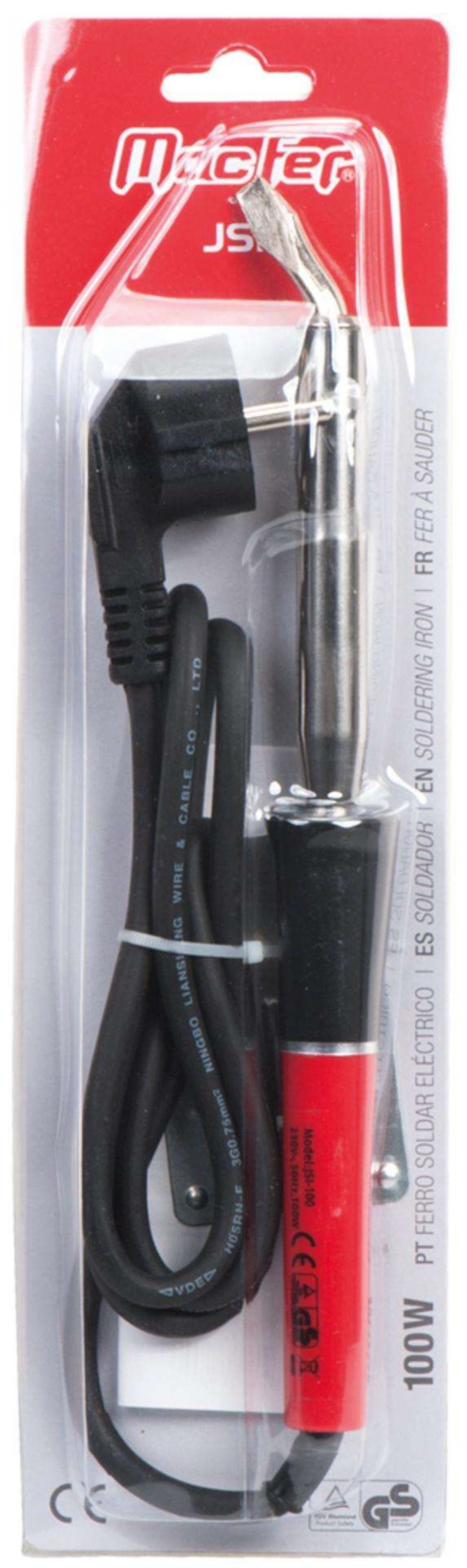 Ferro soldar elec. MacFer JSI-100 100W refª 180.0003 MACFER