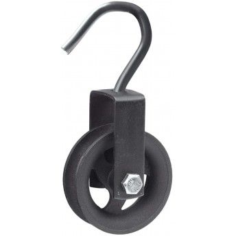 Roldana ferro fundido c/gancho 180mm ref� 175.0045 Macfer