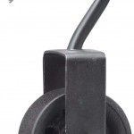 Roldana ferro fundido com gancho RGP-01  80mm preta ref� 175.0040 MACFER