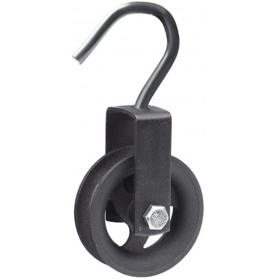 Roldana ferro fundido c/gancho 200mm ref� 175.0046 Macfer