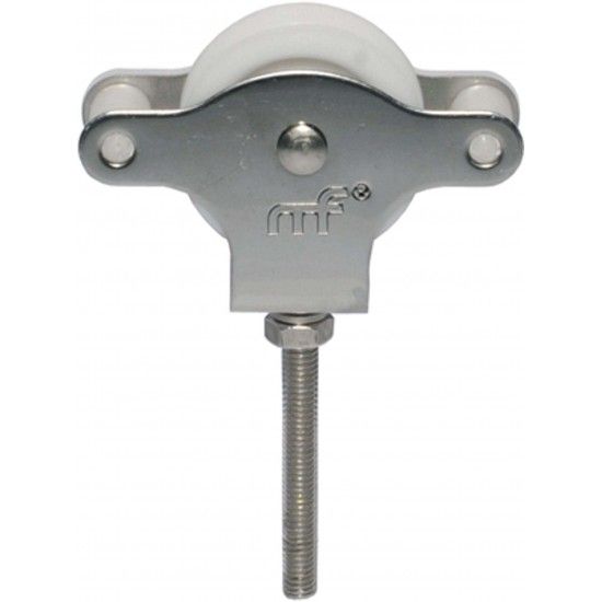 Corret� inox com roda nylon com guias mf CR01 40x12mm (M6 51mm) ref� 175.0021 MACFER