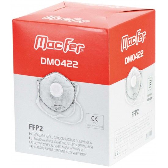 M�s. papel carb. act. c/ v�l. MacFer DM0422 FFP2 ref� 171.0005 MACFER