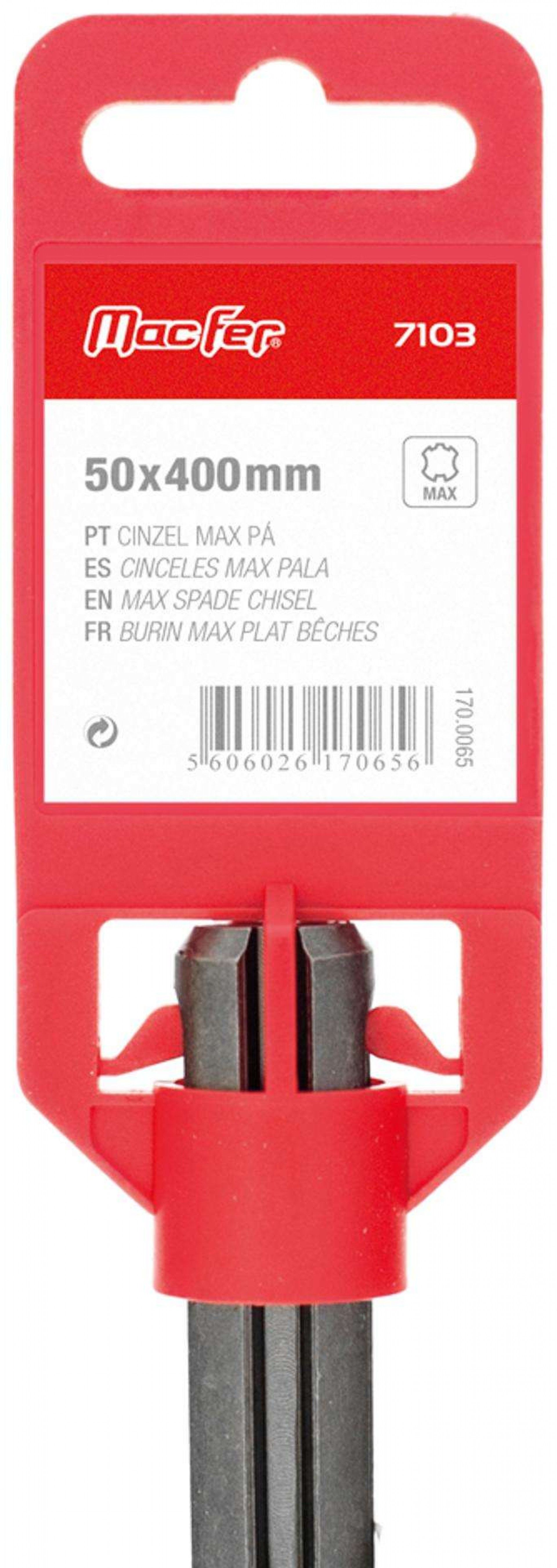 Cinzel MAX pá MacFer 7103 50x400mm refª 170.0065 MACFER