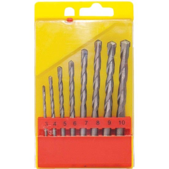 Jg. brocas p/ bet�o  B2000-08 3~10mm 8p�s ref� 169.0042 MACFER