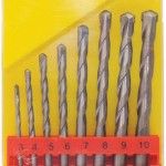 Jg. brocas p/ bet�o  B2000-08 3~10mm 8p�s ref� 169.0042 MACFER