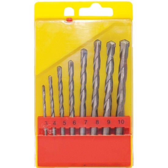 Jg. brocas p/ bet�o  B2000-08 3~10mm 8p�s ref� 169.0042 MACFER