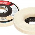 Disco feltro p/ polir MacFer PF 125x22,2mm ref� 165.0144 MACFER