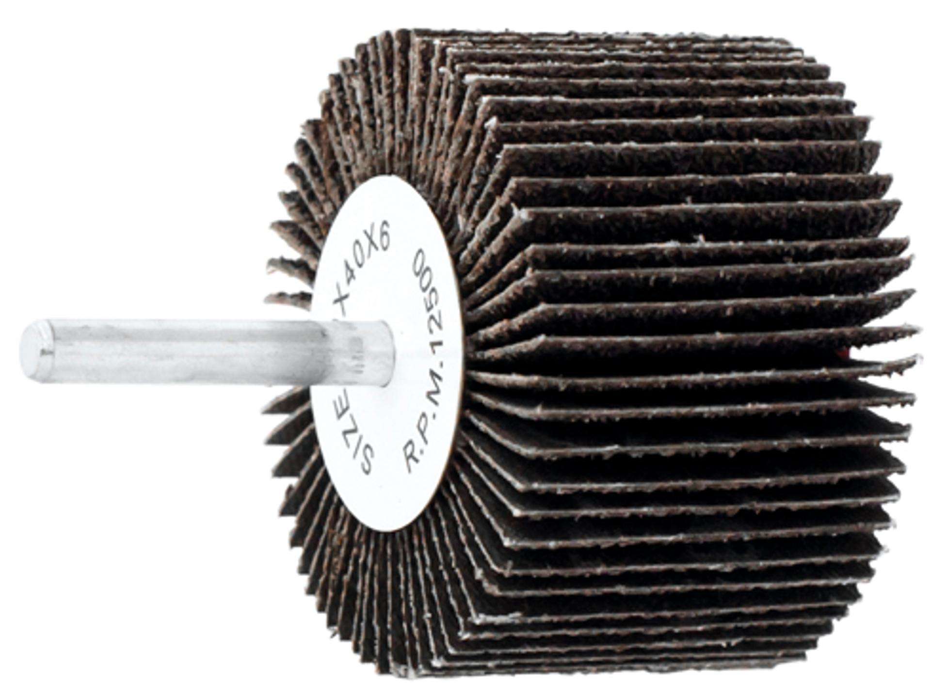 Roda lamelas lixa MacFer SFW 50x30x6mm A80 refª 165.0065 MACFER