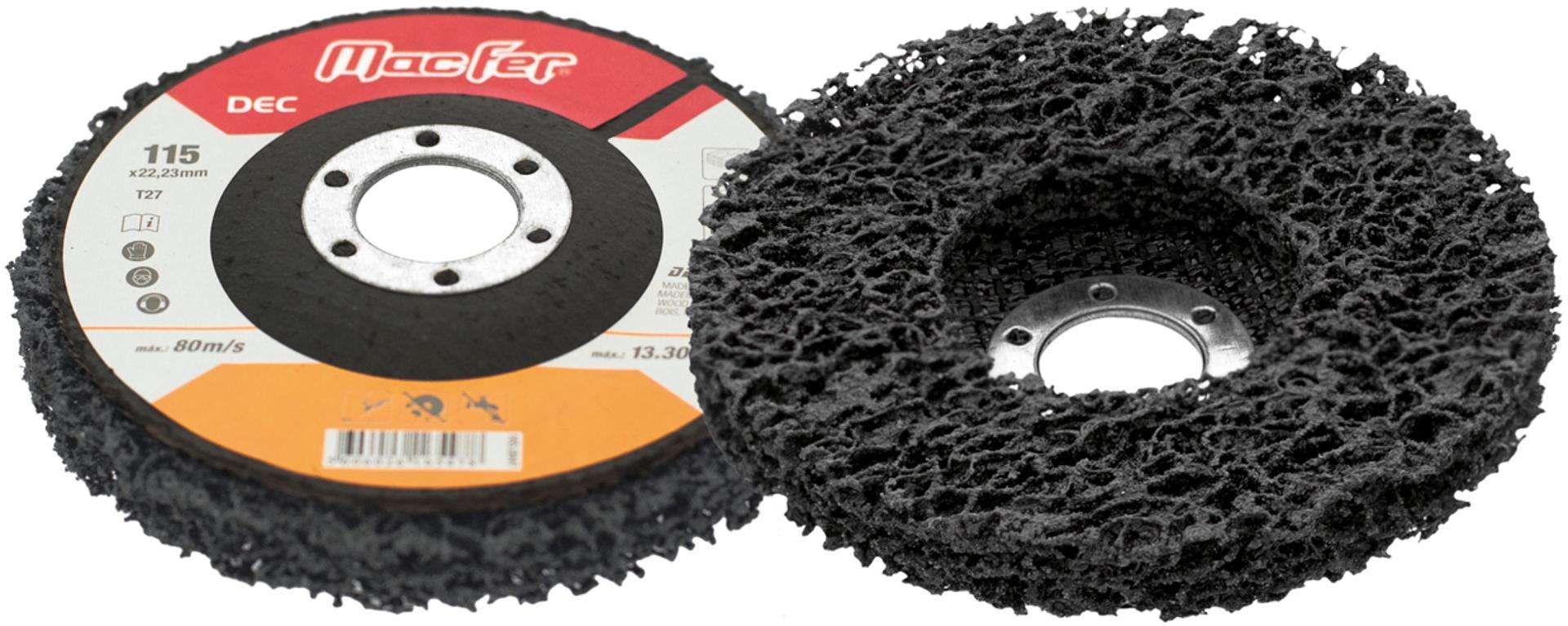 Disco decapagem MacFer DEC 115x22,2mm refª 165.0047 MACFER