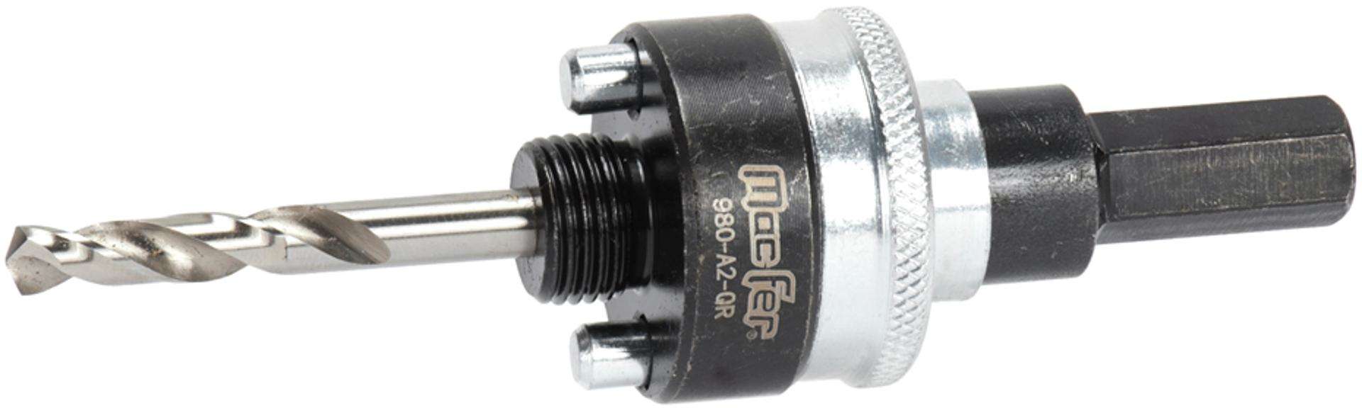Suporte p/ cranianas sext. ajuste rápido 980-A2-QR 32~210mm refª 161.0064 MACFER