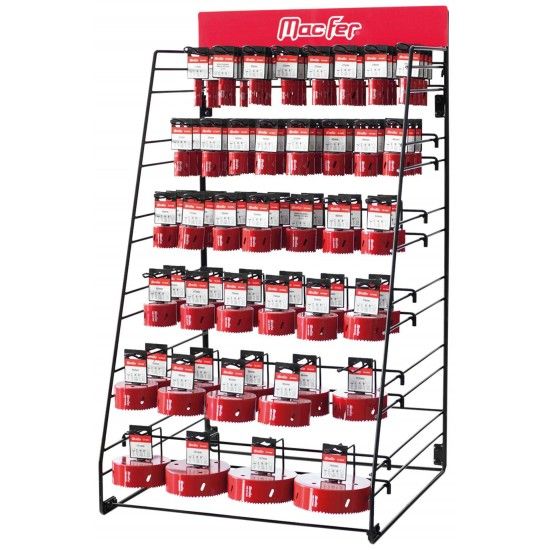 Expositor serras craneanas bimetal HSS-M42 Co 8% SC-M42-EXP 106p�s ref� 160.0801 MACFER