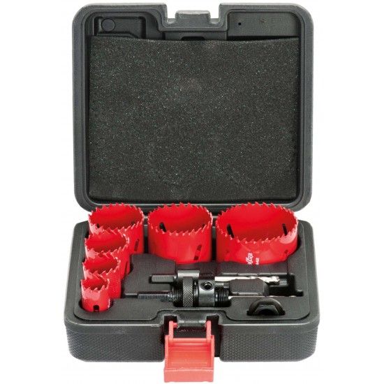 Jogo cranianas bimetal HSS-M42 M4209-22 9pçs refª 160.0073 MACFER Jogo cranianas bimetal HSS-M42 M4209-22 9pçs refª 160.0073 MACFER