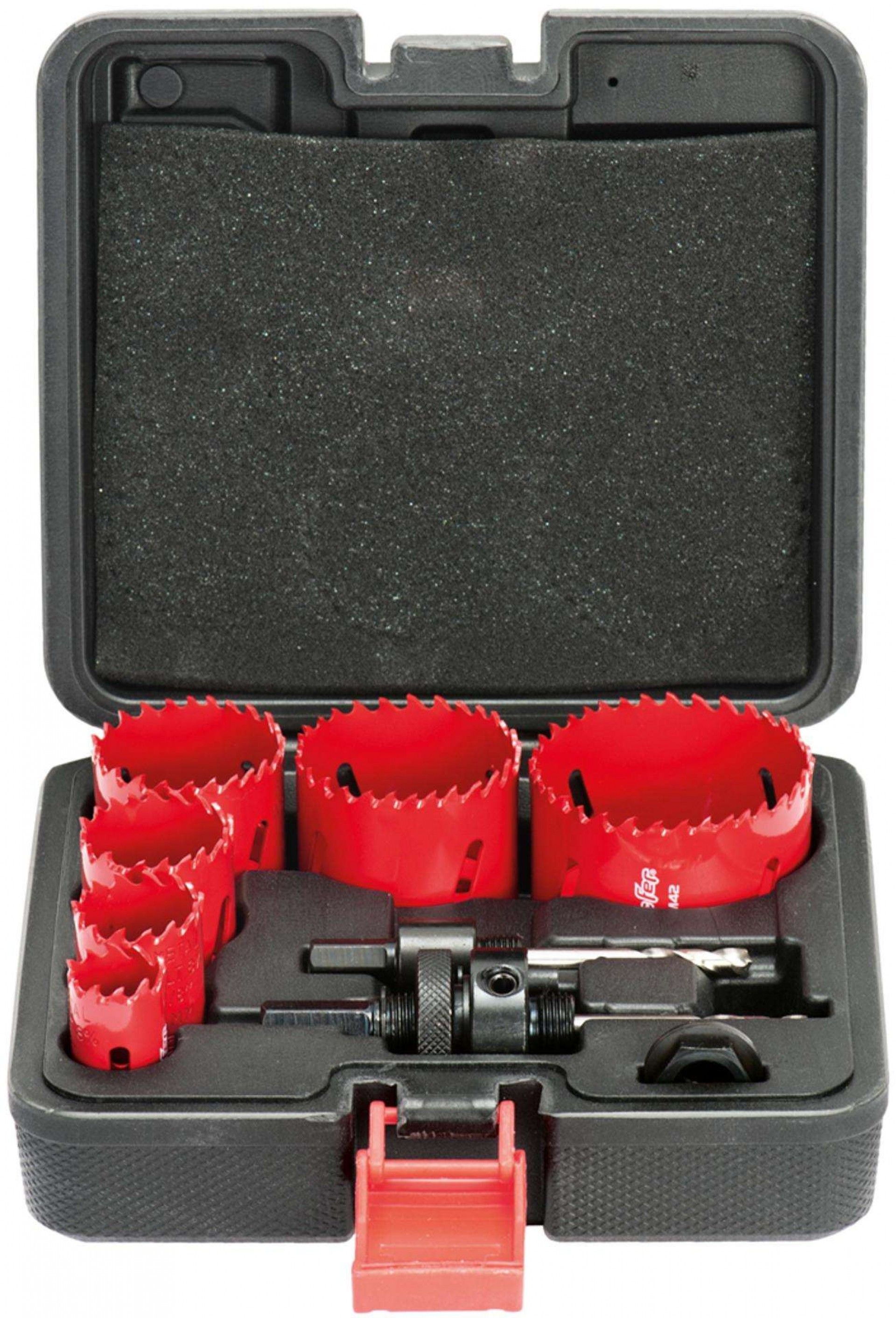 Jogo cranianas bimetal HSS-M42 M4209-22 9pçs refª 160.0073 MACFER