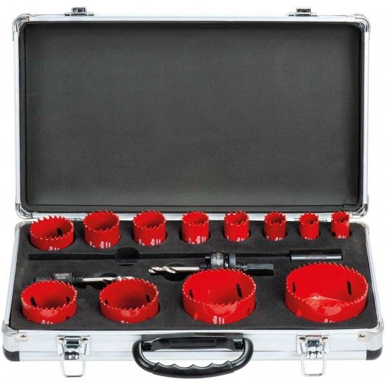 Jg. serras cran. bim. HSS-Cobalto 8% MacFer M4215-11 15pçs refª 160.0076 MACFER Jg. serras cran. bim. HSS-Cobalto 8% MacFer M4215-11 15pçs refª 160.0076 MACFER