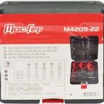 Jogo cranianas bimetal HSS-M42 M4209-22 9pçs refª 160.0073 MACFER Jogo cranianas bimetal HSS-M42 M4209-22 9pçs refª 160.0073 MACFER