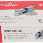 Cil. ch. pts MacFer SCYWM 90mm (40+50) niq. mate refª 151.0078 MACFER Cil. ch. pts MacFer SCYWM 90mm (40+50) niq. mate refª 151.0078 MACFER