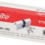 Cil. ch. normal mf CYWM 70mm (35+35) niq. mate refª 151.0067 MACFER Cil. ch. normal mf CYWM 70mm (35+35) niq. mate refª 151.0067 MACFER