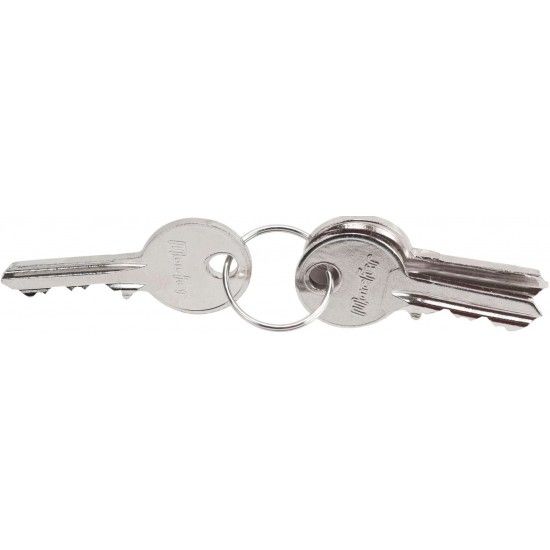 Cil. ch. normal mf CYWM-KAS1 60mm (30+30) niq. mate ref� 151.0060 MACFER