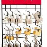 Expositor cadeados lat�o & inox EFP15 75p�s ref� 150.0301 MACFER