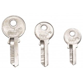 Chave para cadeado lat�o 2000K-20-B 20mm (perfil B) ref� 150.0105 MACFER