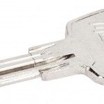 Chave pontos para cadeado rectangular inox 2022NSK ref� 150.0109 MACFER