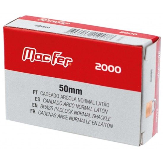 Cadeado argola normal lat�o 2000-30-KA1 30mm ref� 150.0044 MACFER