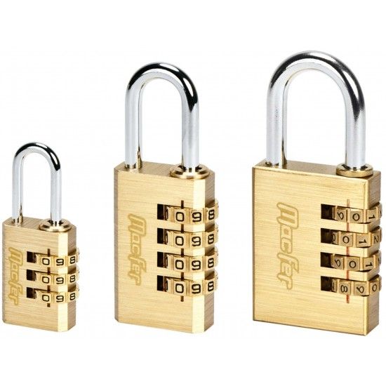 Cadeado argola normal lat�o com segredo 2005-30-BL 30mm (bls) ref� 150.0036 MACFER