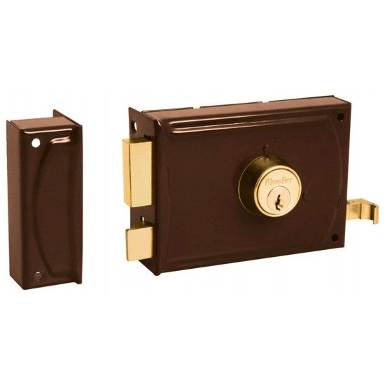 Fechadura pregar � face ch. normal MacFer DR720 120mm Dta ref� 140.0062 MACFER