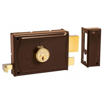 Fechadura pregar � face ch. normal MacFer DR720 120mm Dta ref� 140.0062 MACFER