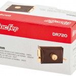 Fechadura pregar � face ch. normal MacFer DR720 120mm Esq ref� 140.0063 MACFER