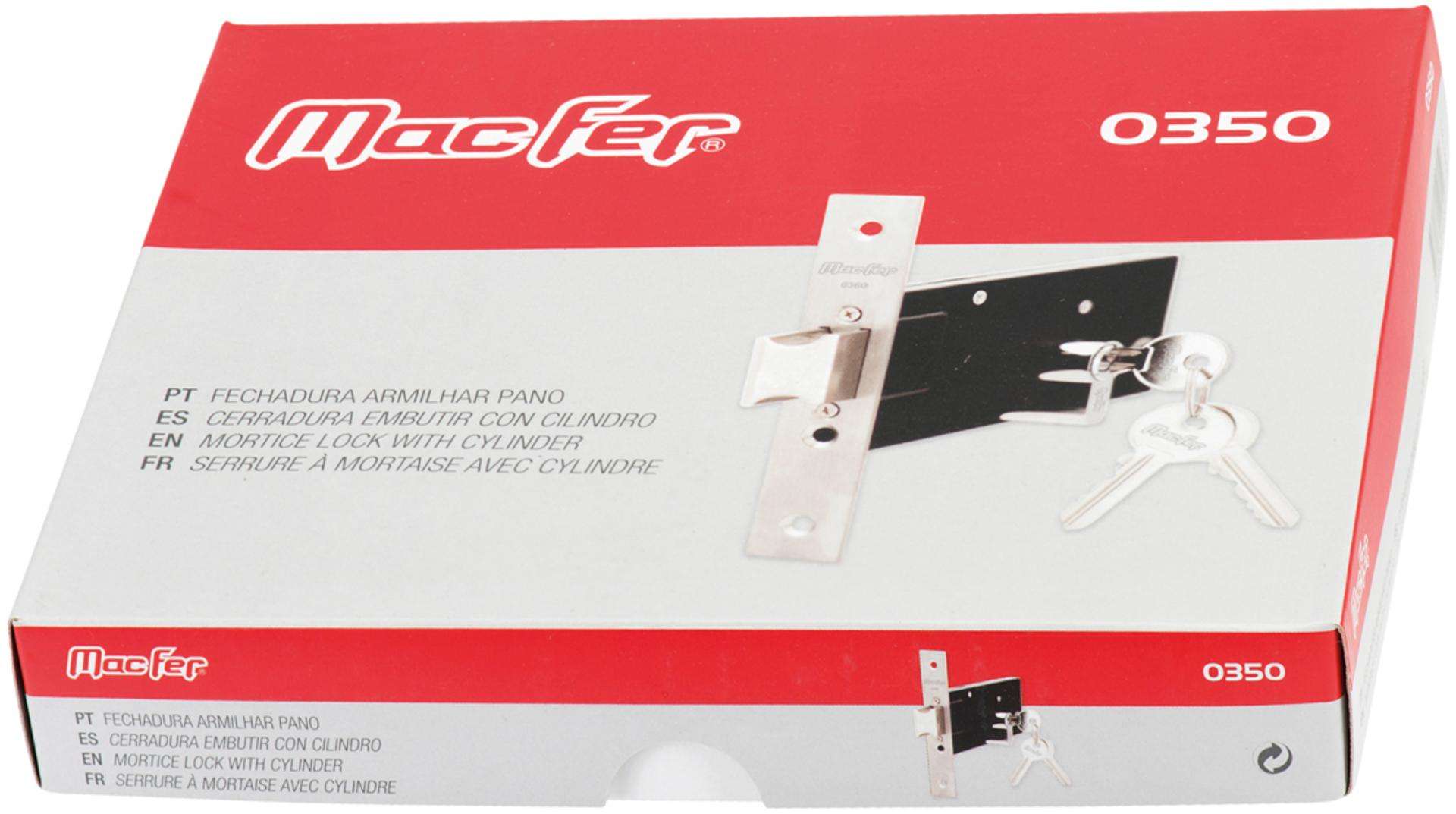 Fechadura arm. pano mf 0350 refª 140.0055 MACFER