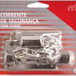 Corrente de seguran�a pregar � face c/ ch. mf 740 niq. ref� 140.0030 MACFER