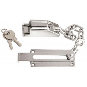 Corrente de seguran�a pregar � face c/ ch. mf 740 niq. ref� 140.0030 MACFER