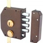 Fechadura pregar � face 2 trancas MacFer DH7088 Esq ref� 140.0011 MACFER