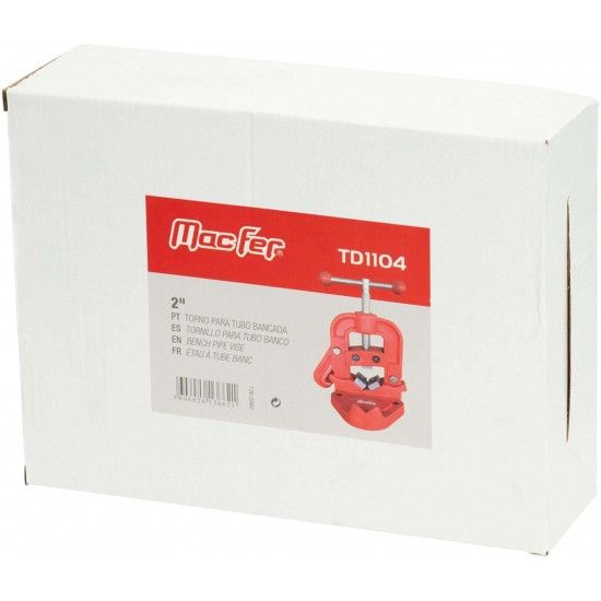 Torno p/ tubo bancada MacFer TD1104 2" ref� 136.0062 MACFER