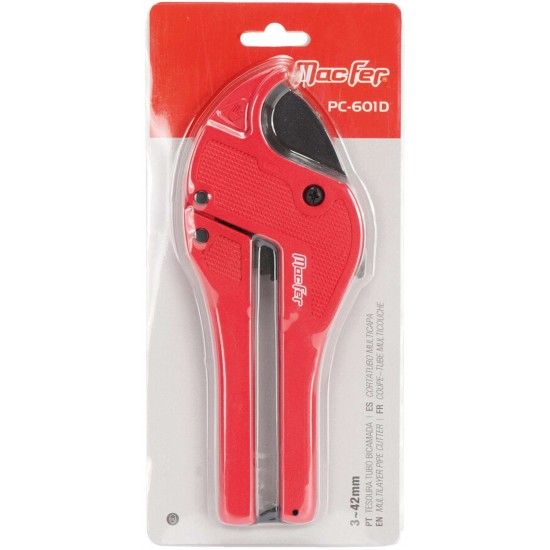 Tesoura tubo bicamada 3-42mm PC-601D ref� 136.0004 Macfer