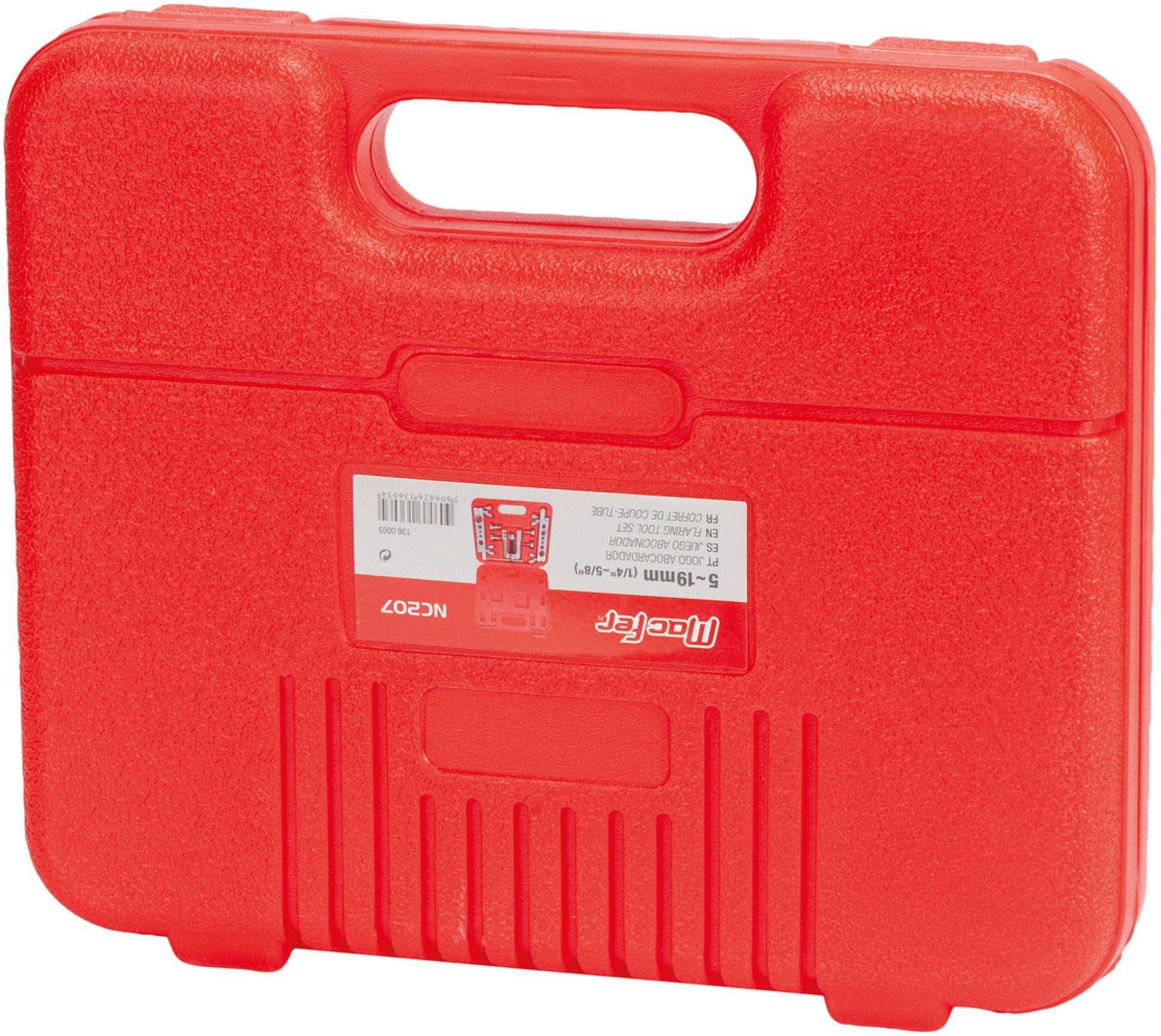 Jg. abocardador MacFer NC207 3~19mm 3/16"~5/8" refª 136.0003 MACFER