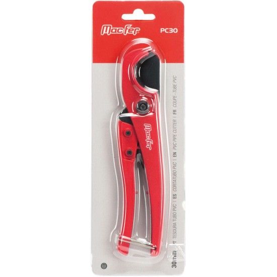 Tesoura tubos PVC MacFer PC30 30mm ref� 136.0001 MACFER