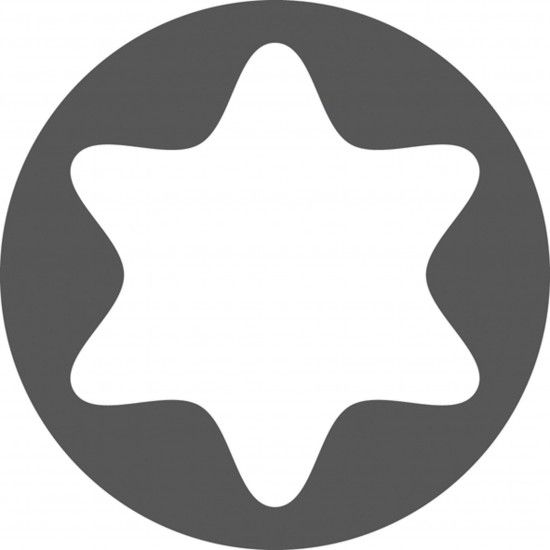 Bit sextavado 10mm T30x75mm ref� 134.0214