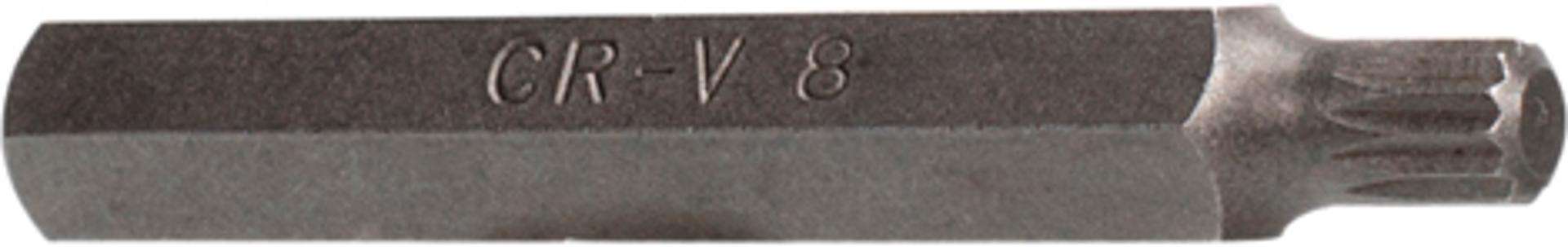 Bit sextavado estriado BSP37 10mm M5 75mm refª 134.0195 MACFER