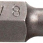 Bit sextavado estriado BSP33 10mm M8 30mm refª 134.0192 MACFER Bit sextavado estriado BSP33 10mm M8 30mm refª 134.0192 MACFER