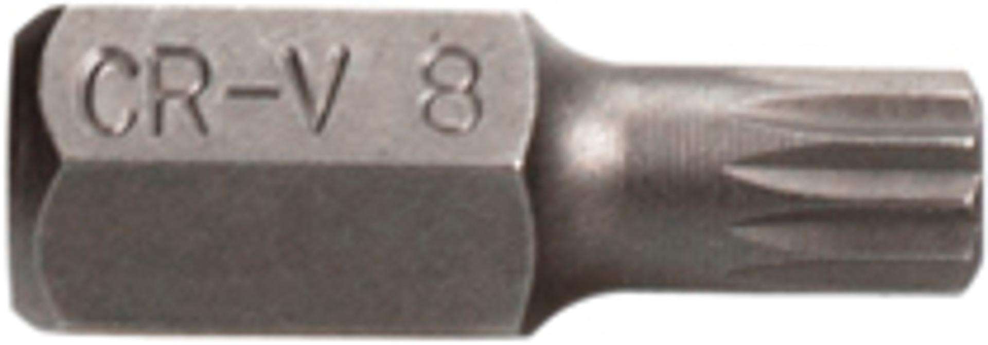 Bit sextavado estriado BSP33 10mm M8 30mm refª 134.0192 MACFER