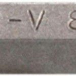 Bit sextavado estriado BSP37 10mm  M6 75mm ref� 134.0196 MACFER