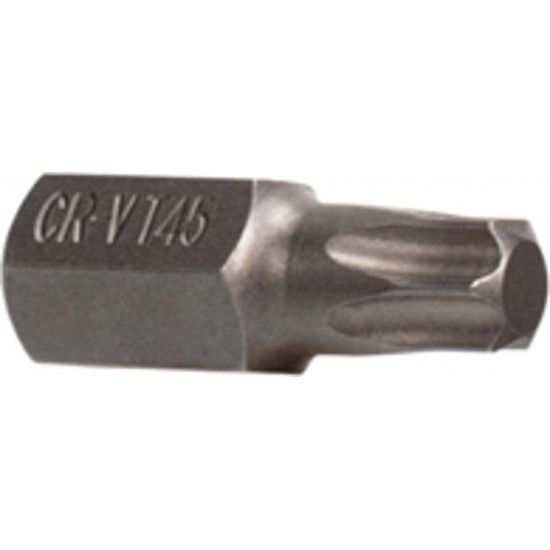 Bit sextavado torx BT33 10mm T50 30mm refª 134.0185 MACFER Bit sextavado torx BT33 10mm T50 30mm refª 134.0185 MACFER