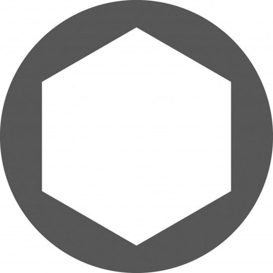 Bit sextavado interior BSI37 10mm  H4mm 75mm ref� 134.0170 MACFER