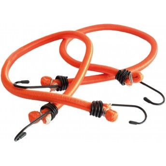 El�stico p/ amar. c/ ganchos MacFer EAC01 12x600mm laranja ref� 132.0095 MACFER
